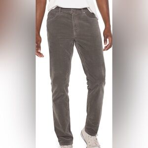 Indigo Palms men’s size 35/32 relaxed fit corduroy‎ pants brown color